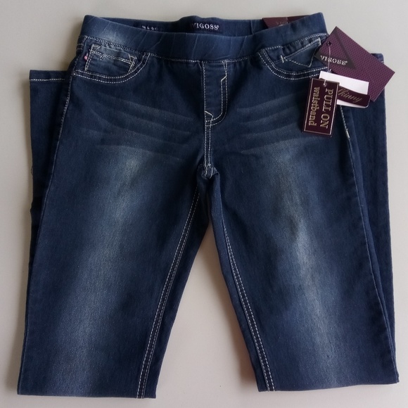 VIGOSS The Jagger Pull On Release Ankle Skinny Jean 6 Little Girls